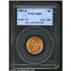 Image 1 : 1907-D $5 MS64 PCGS. Mintage: 888,000....