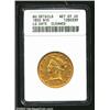 Image 1 : 1850 $10 Large Date XF40 ANACS. Mintage: 2...