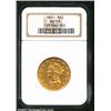 Image 1 : 1851 $10 AU53 NGC. Mintage: 176,328....