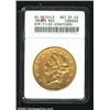 Image 1 : 1858-S $20 XF40 ANACS. Mintage: 846,710....