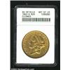 Image 1 : 1862-S $20 XF45 ANACS. Mintage: 854,173....