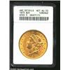 Image 1 : 1873 $20 Open 3 AU50 ANACS. Mintage: 1,709...