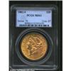Image 1 : 1882-S $20 MS61 PCGS. Mintage: 1,125,000....