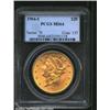 Image 1 : 1904-S $20 MS64 PCGS. Mintage: 5,134,175....