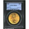 Image 1 : 1928 $20 MS64 PCGS. Mintage: 8,816,000. Th...