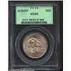Image 1 : 1936 50C Albany MS66 PCGS. Mintage: 17,671...