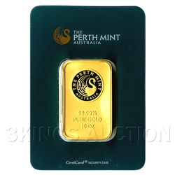 Ten Ounce Gold Bar Perth Mint