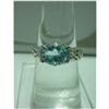 Image 1 : 17.00 ctw Blue Topaz RING .924 STERLING SILVER