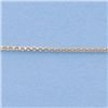 Image 2 : Genuine 16" 14k  Gold-Yellow  1.2mm Rolo  Chain 16 1.7g