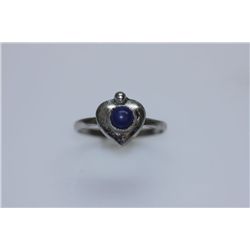 9.80 CTW LAPIZ RING .925 STERLING SILVER