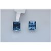 Image 1 : 21.25 CTW BLUE TOPAZ EARRING .925 STERLING SILVER