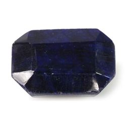 98.48 ctw Dark Blue Sapphire Loose Emerald Cut