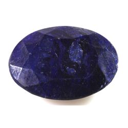 Natural African Sapphire Loose 53.5ctw Oval Cut