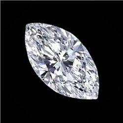 Diamond EGL Cert. Marquise 1.02 ct D, Si2