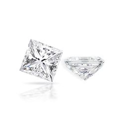 Diamond EGL Cert.  Princess 0.96ct D, SI1