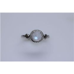 12.15 CTW MOON STONE RING.925 STERLING SILVER