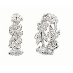 GENUINE 0.29 CTW DIAMOND EARRING 14K GOLD