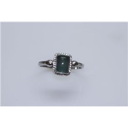9.75 CTW CALZEDONIA RING .925 STERLING SILVER