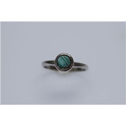 11.30 CTW TURQUOISE RING .925 STERLING SILVER