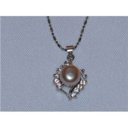 ELITE LAVENDER PEARL CZ SILVER