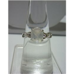 12.00 ctw RAINBOW RING .924 STERLING SILVER