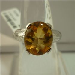 22.00 CTW  SEMI PRECIOUS RING .925 STERLING SILVER 2