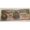 Image 1 : 1907 $5 "WOODCHOPPER" CURRENCY, AU