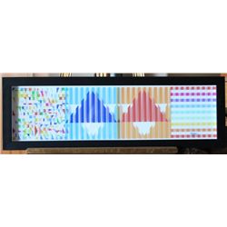 Agam Hand Signed "Stars Of Hope" 1976 Special Edition