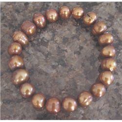 Chocolate Pearl Bracelet