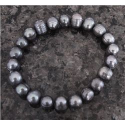 Black Peacock Pearl Bracelet