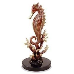 Seahorse Bronze Sculpture
