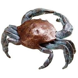 Dungeness Crab Bronze Sculpture