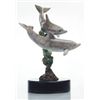 Image 1 : Dolphins Bronze Sculpture