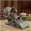 Image 1 : Turtle On Beach Chair Sculpture