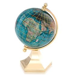 Kalifano Contempo 3" Gemstone Globe