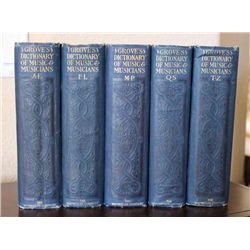 Antique Book Set  - Groves Dictionary Of Music & Musicians