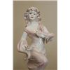 Image 2 : Capodimonte - Lady In Pink Porcelain Statue