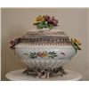 Image 2 : Capodimonte Porcelain Lidded Bowl