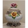 Image 4 : Capodimonte Porcelain Lidded Bowl