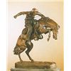 Image 1 : "Wooly Chaps" Bronze Sculpture - Remington
