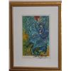 Image 1 : Marc Chagall Hand Signed Lithograph In Colors