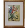 Image 1 : Marc Chagall Hand Signed Lithograph In Colors