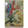 Image 2 : Marc Chagall Hand Signed Lithograph In Colors