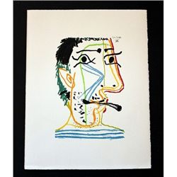 Picasso 1970 Le Gout De Bonheur Lithograph