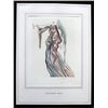 Image 1 : DALI HAND SIGNED ORIG. COLORED WOOD ENGRAVING - 1960