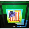 Image 1 : "Flag" Peter Max Original Mixed Media