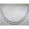 Image 1 : 18K GOLD DIAMOND NECKLACE