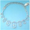 Image 1 : 18K GOLD DIAMOND NECKLACE
