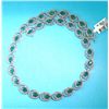 Image 1 : 14K GOLD EMERALD AND DIAMOND NECKLACE