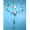 Image 1 : 18K GOLD DIAMOND AND PEARL NECKLACE
